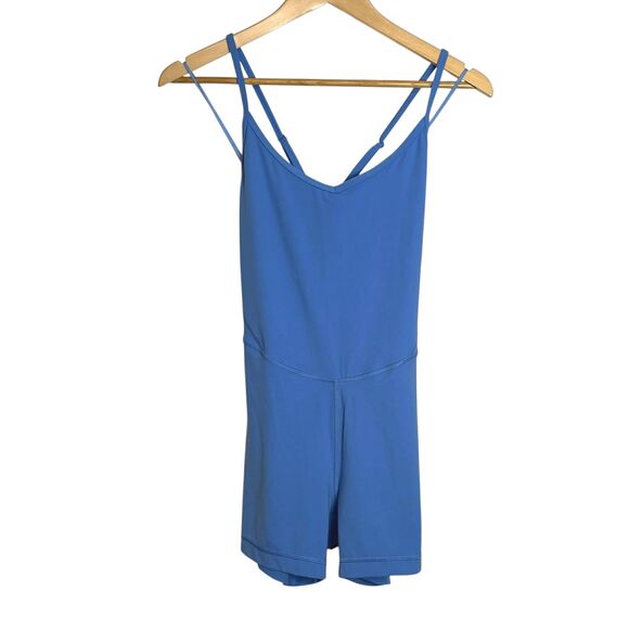 Lululemon Align Cross-Back Bodysuit 4" Pool Party - Picture 2 of 8